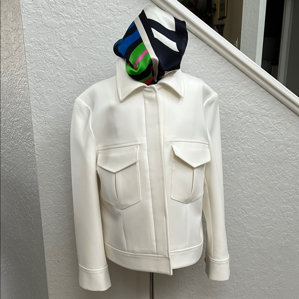 Ann Taylor Elegant Cream Jacket (8)